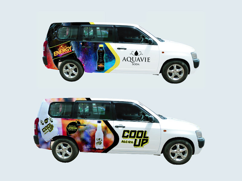 Grace Media, Car Branding, Burundi, bujumbura, imprimerie